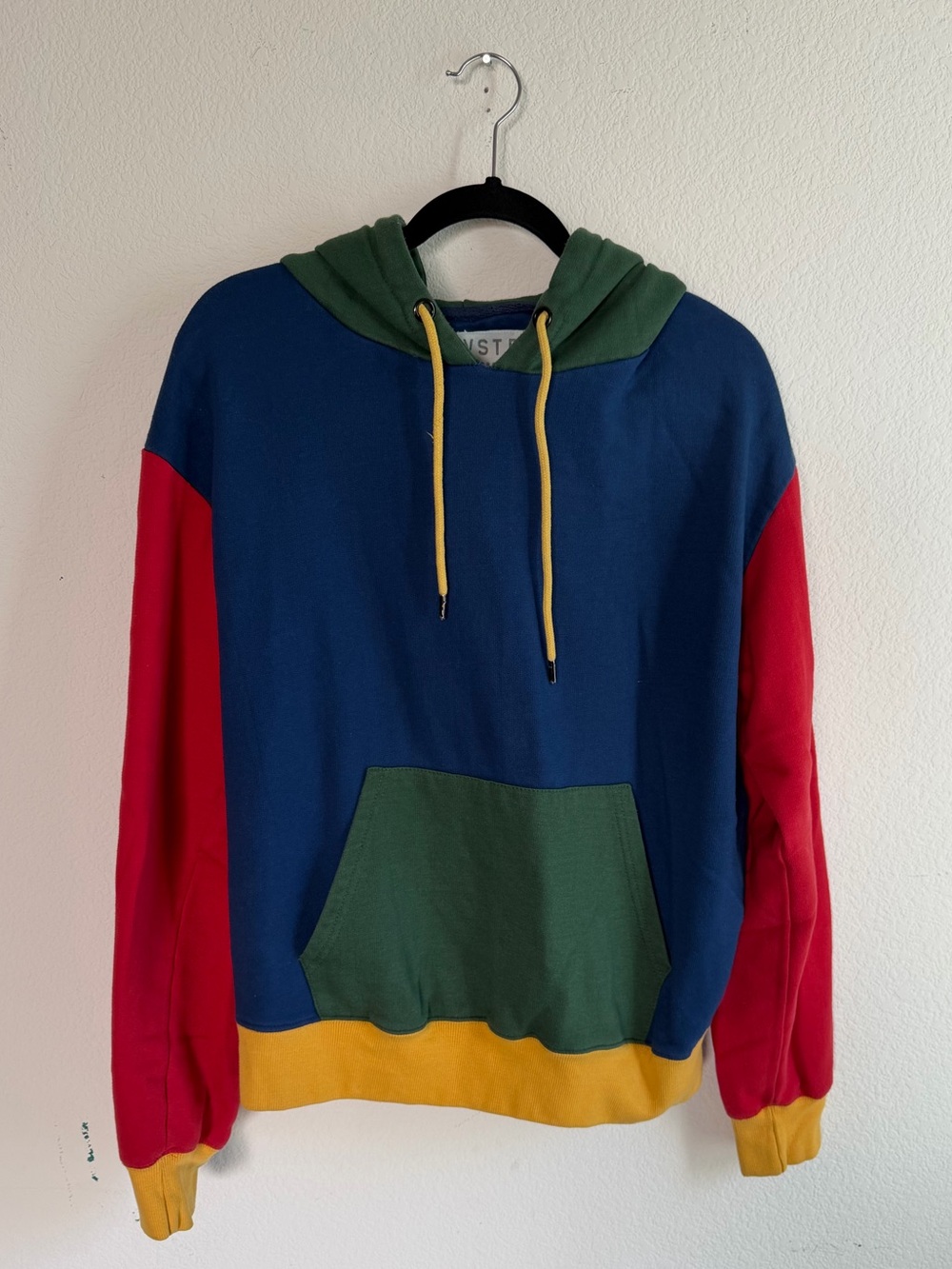 VSTR Retro Colorblock Hooded Sweatshirt - XL